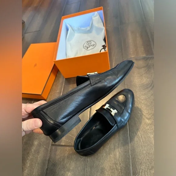 HERMES Paris Loafer 38 - Picture 11 of 14